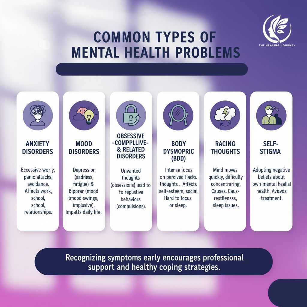 Common Types of Mental Health Problems