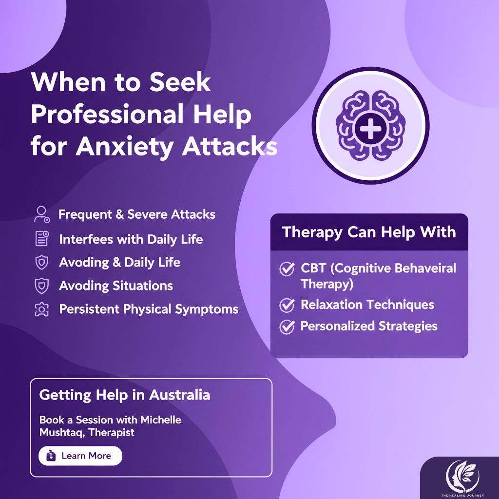 When to Seek Professional Help to Stop an Anxiety Attack